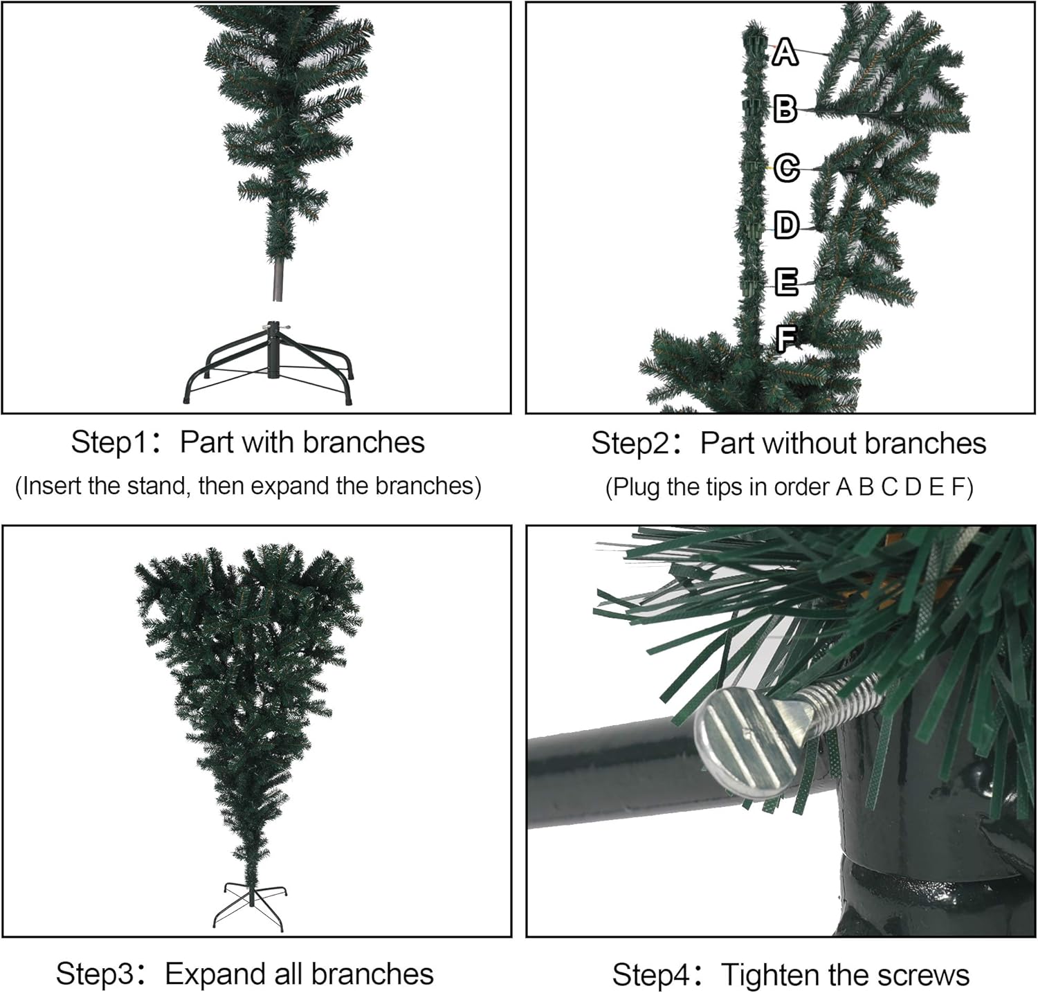 LUCKYERMORE – Árbol de Navidad artificial