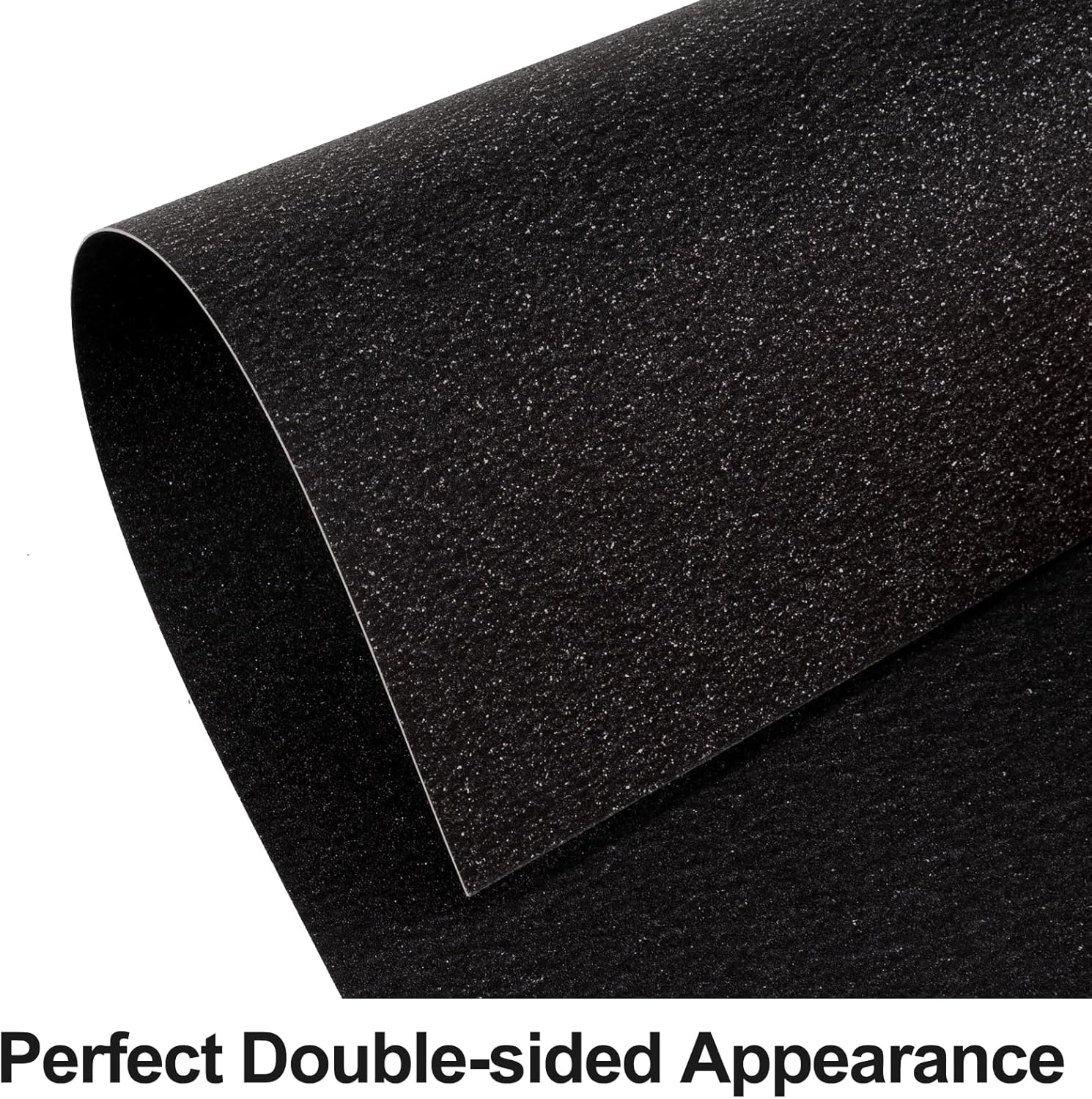 Cartulina negra con purpurina de doble cara de 12 x 12 pulgadas, 24 hojas de 10.58 ozm110 libras, papel de cartulina negra para Cricut,