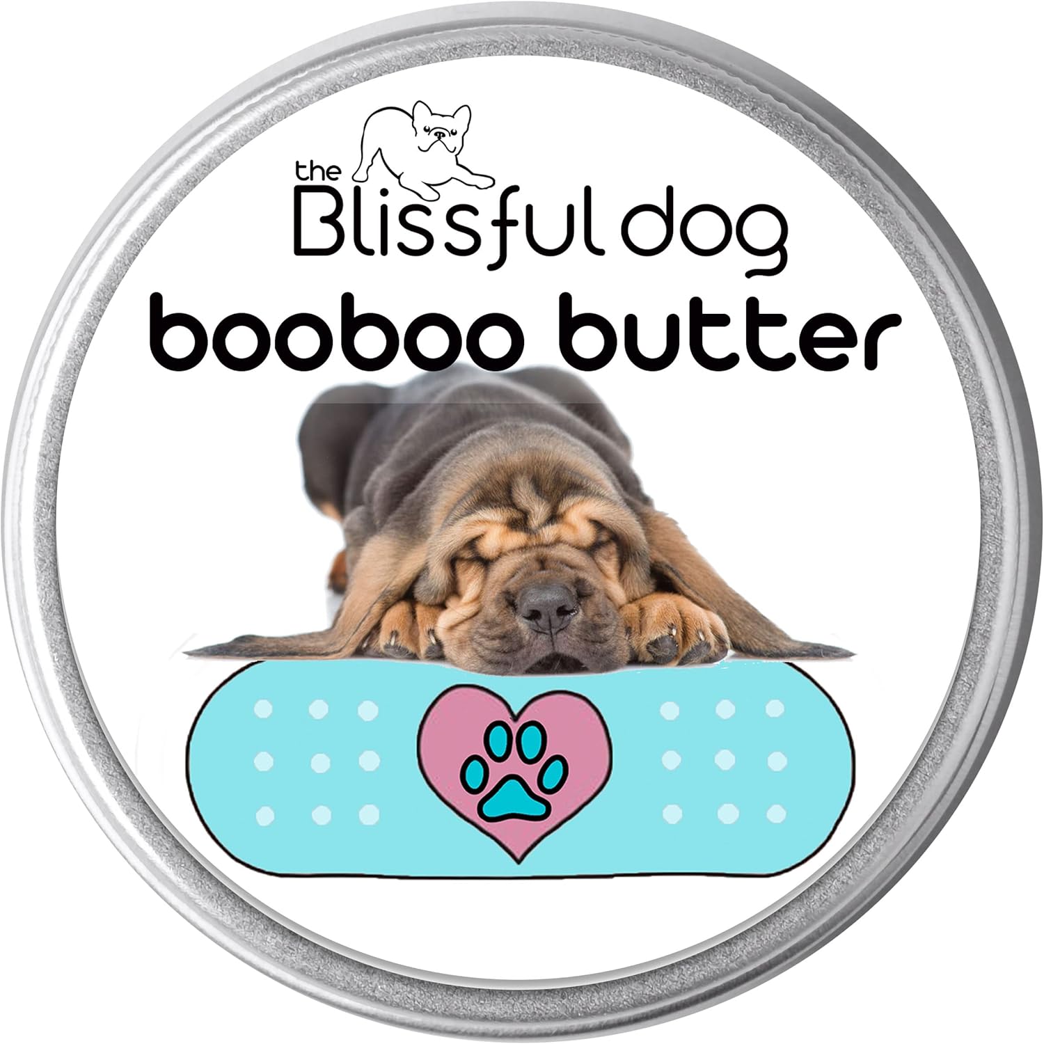 The Blissful Dog Mantequilla Booboo de sabueso en lata de 2 oz