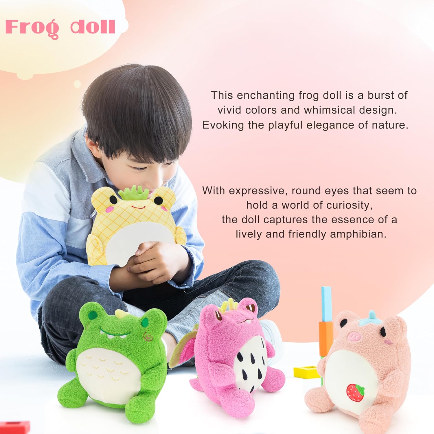 Juguete de peluche coleccionable Kawaii súper suave (dinosaurio)