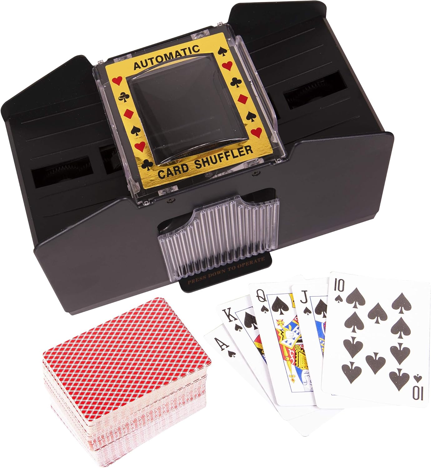 Barajador automático de cartas I Tarjetas de póquer Barajadores de cartas de casino profesional I Barajador de tarjetas eléctricas Equipo de casino