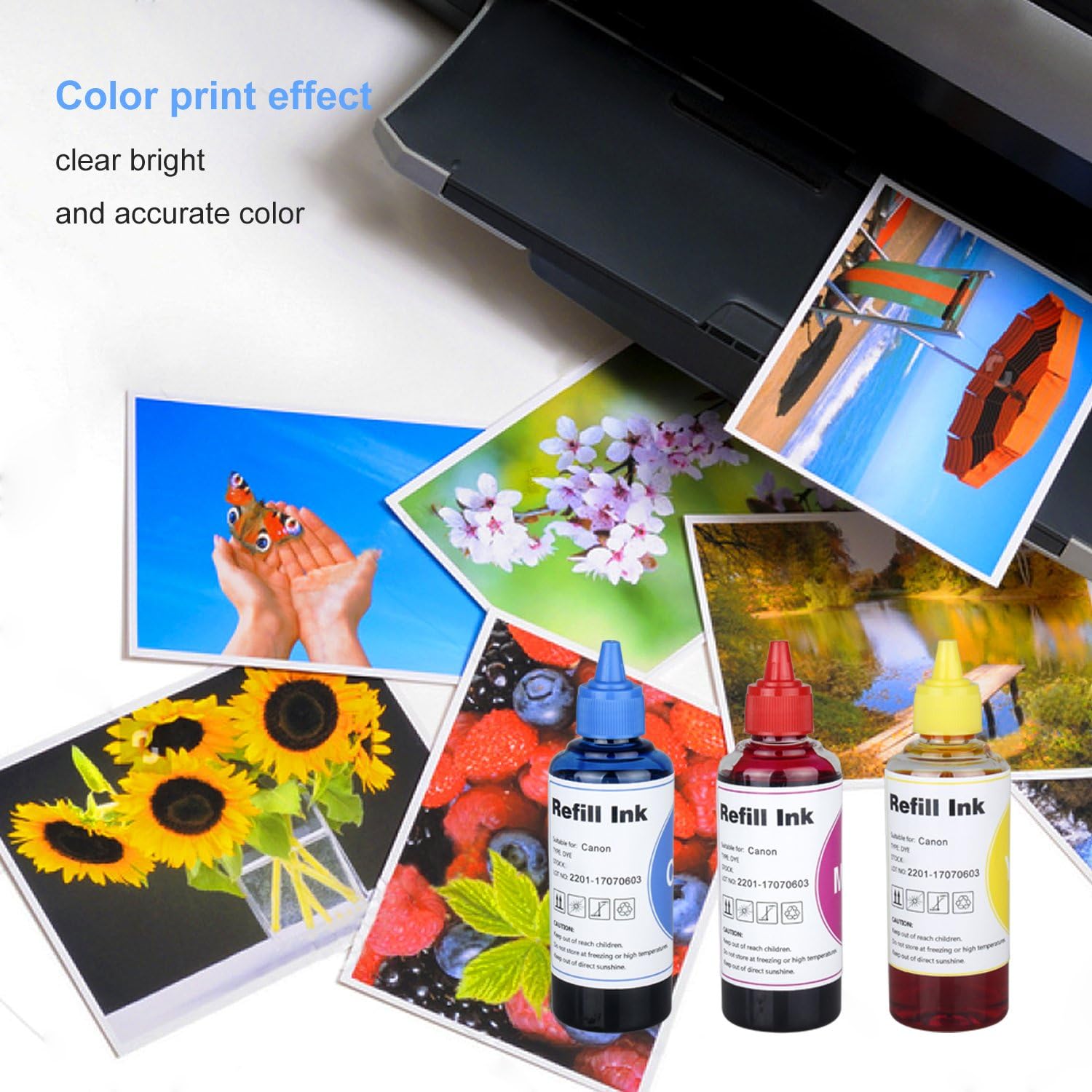 Kit de botellas de tinta de recarga de impresora para cartuchos PGI-250 CLI-251XL PGI 270XL CLI-271 o CISS, para PIXMA MX922, MG5720, TS6020,