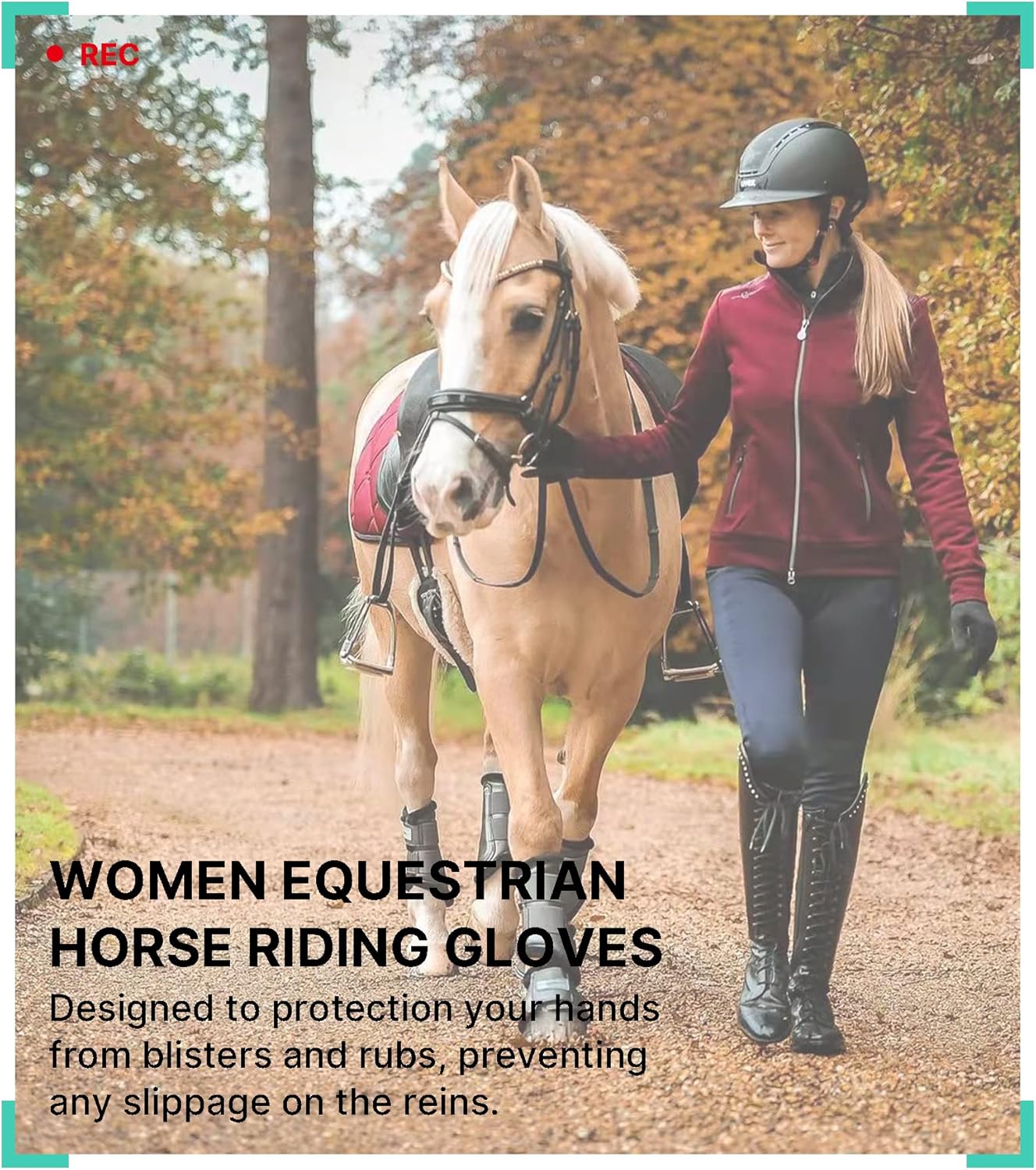 Thapower Guantes de equitación para mujer, guantes de equitación de invierno, guantes de equitación para mujer, jóvenes, niñas, para exteriores, con
