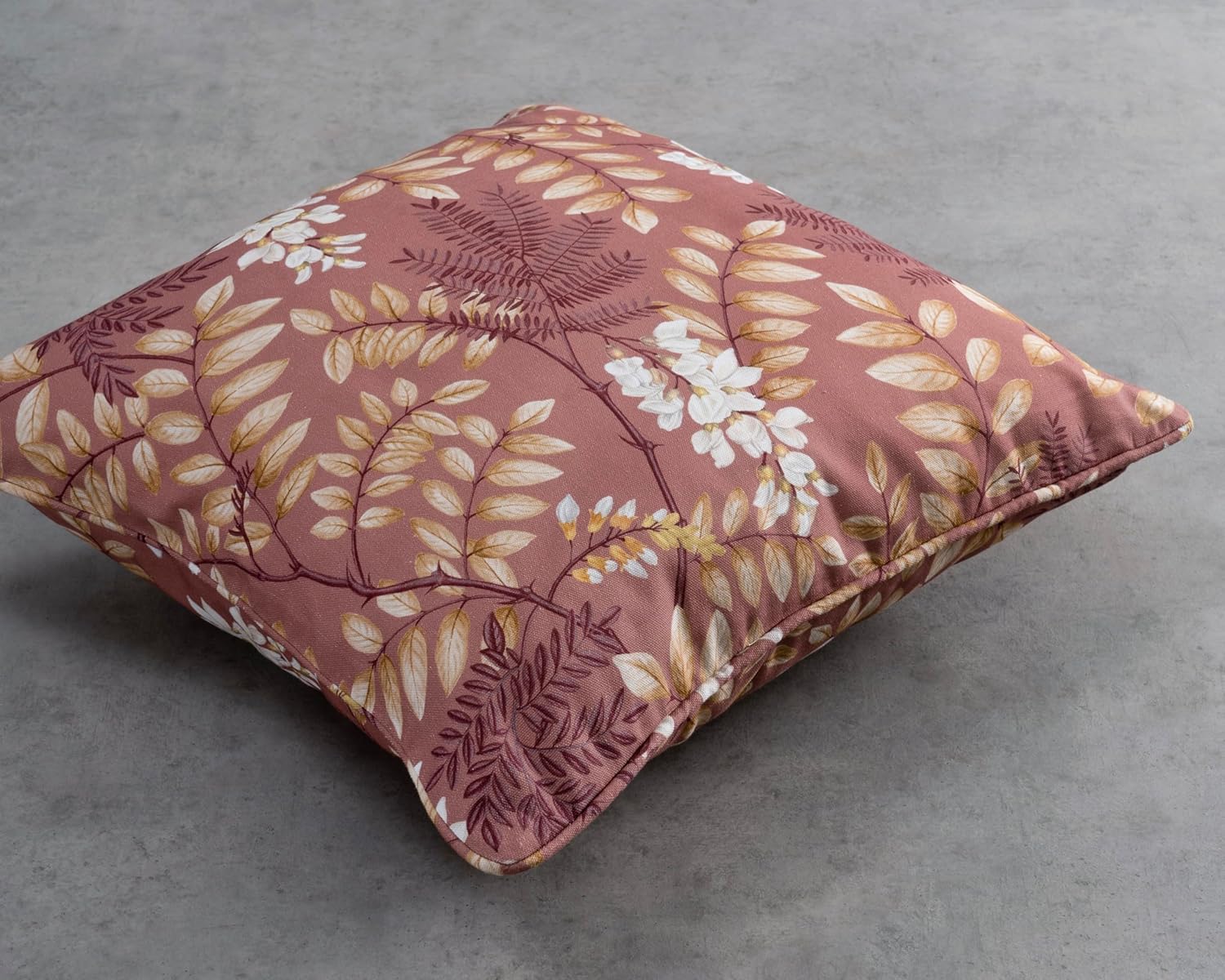 Maison d’ Hermine Funda de almohada decorativa 100% algodón, 20 x 20 pulgadas, cuadradas, lavables, con cremallera invisible, para sofá, dormitorio,