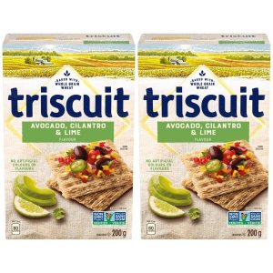 Triscuit Galletas de aguacate, cilantro y lima, 200 g7 oz (paquete de 2) enviadas desde Canadá Triscuit Galletas de aguacate, cilantro y lima, 200 g7 oz (paquete de 2) enviadas desde Canadá