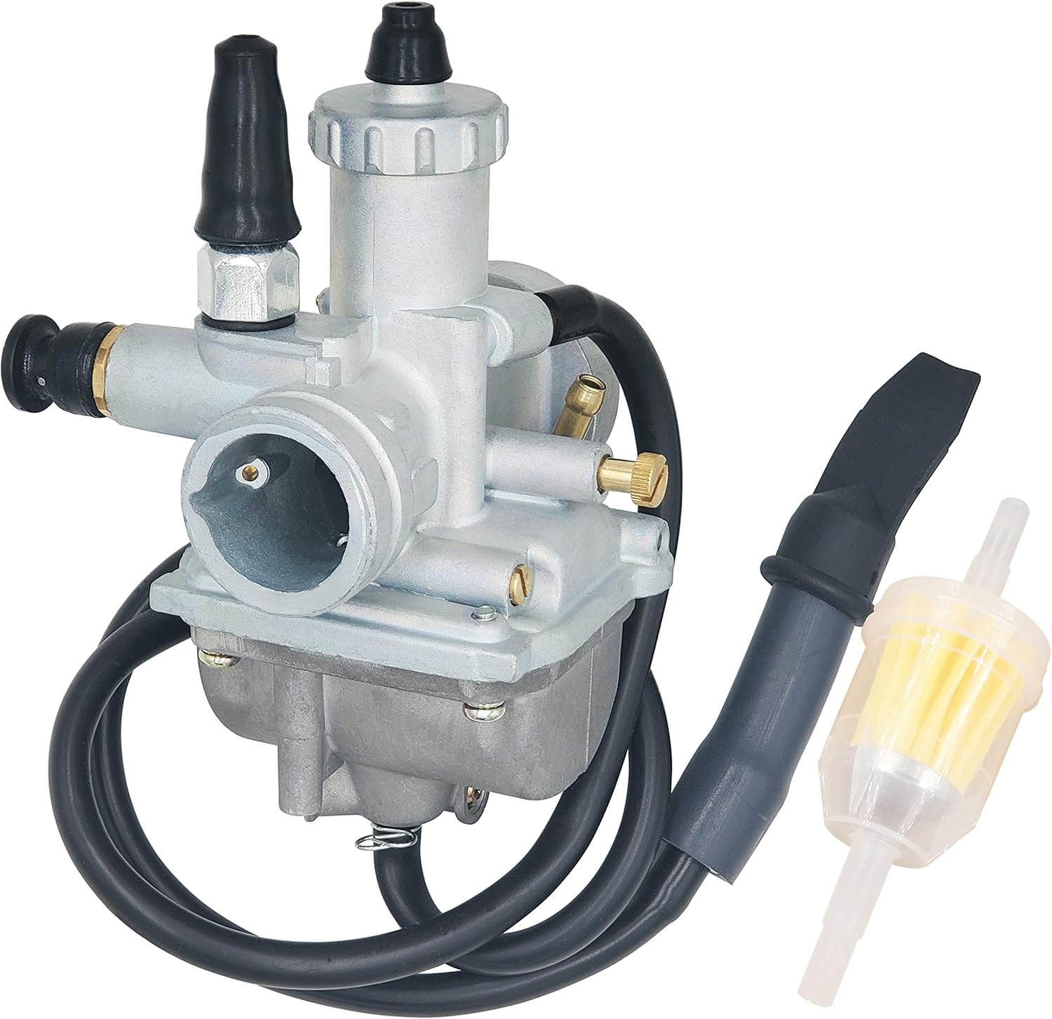 Carburador compatible con Suzuki Quadrunner 160 LT160 LT160E LT-F160 1989-2004 Reemplazo 13200-03400 3200-02C10 13200-02C03