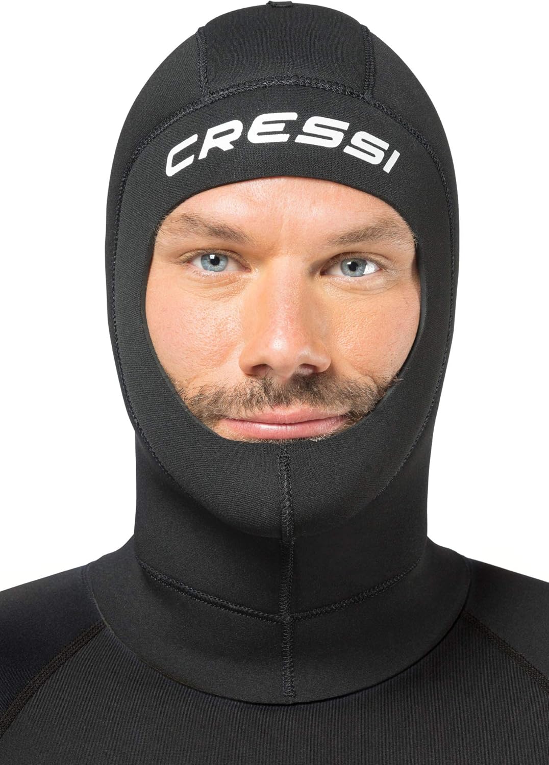 Cressi Capucha de buceo unisex de neopreno para adultos, 0.197 in de grosor, buceo, esnórquel, surf – Capucha individual diseñada en Italia