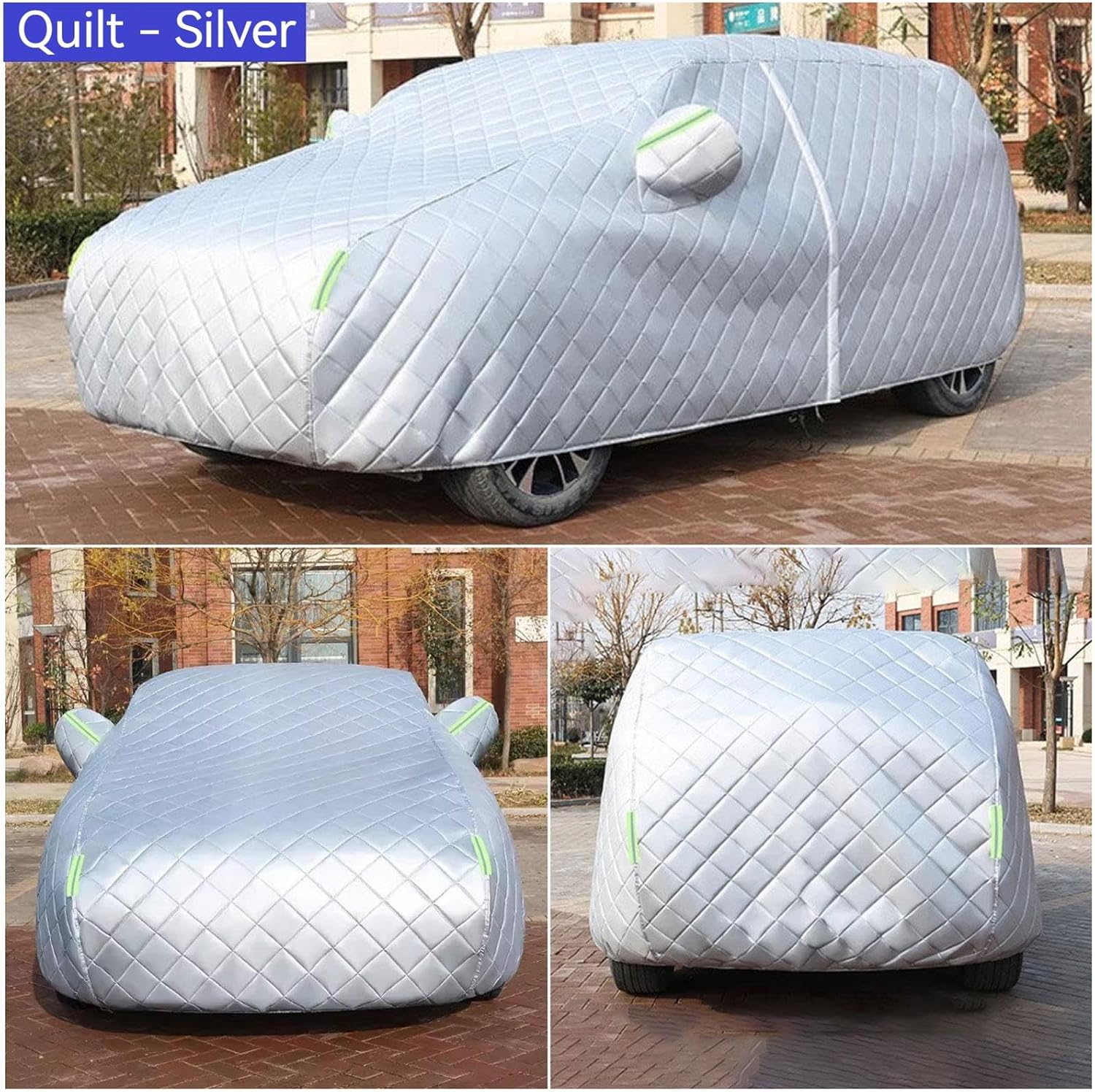 Funda protectora de granizo para Daewoo Leganza Matiz Nexia Nubira Tacuma, funda de automóvil de tela Oxford gruesa con cremallera para puerta