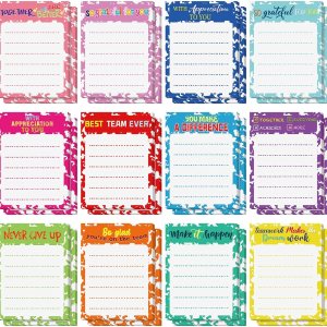 24 notas adhesivas inspiradoras de 3 x 4 pulgadas, notas adhesivas motivacionales divertidas, notas adhesivas positivas, regalos de agradecimiento 24 notas adhesivas inspiradoras de 3 x 4 pulgadas, notas adhesivas motivacionales divertidas, notas adhesivas positivas, regalos de agradecimiento