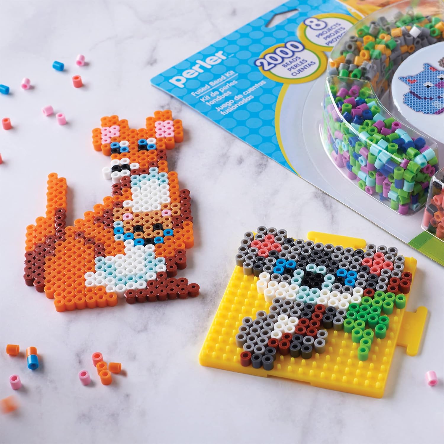 Perler Koala and Friends Fuse – Kit de manualidades para niños, multicolor 2004 piezas