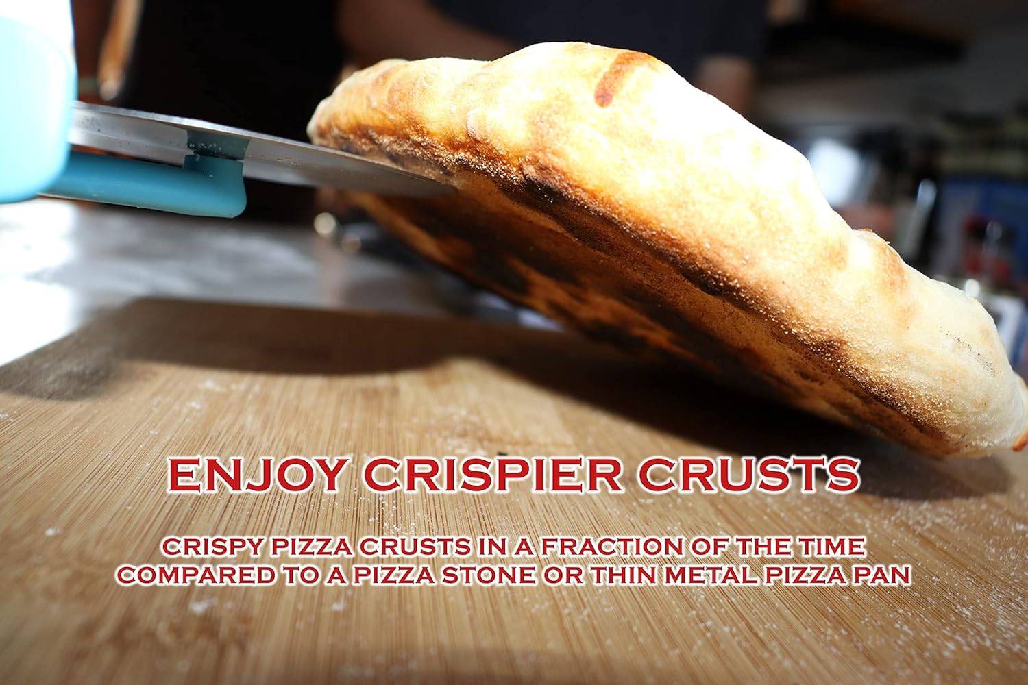 Conductive Cooking – Bandeja de acero cuadrada para pizza