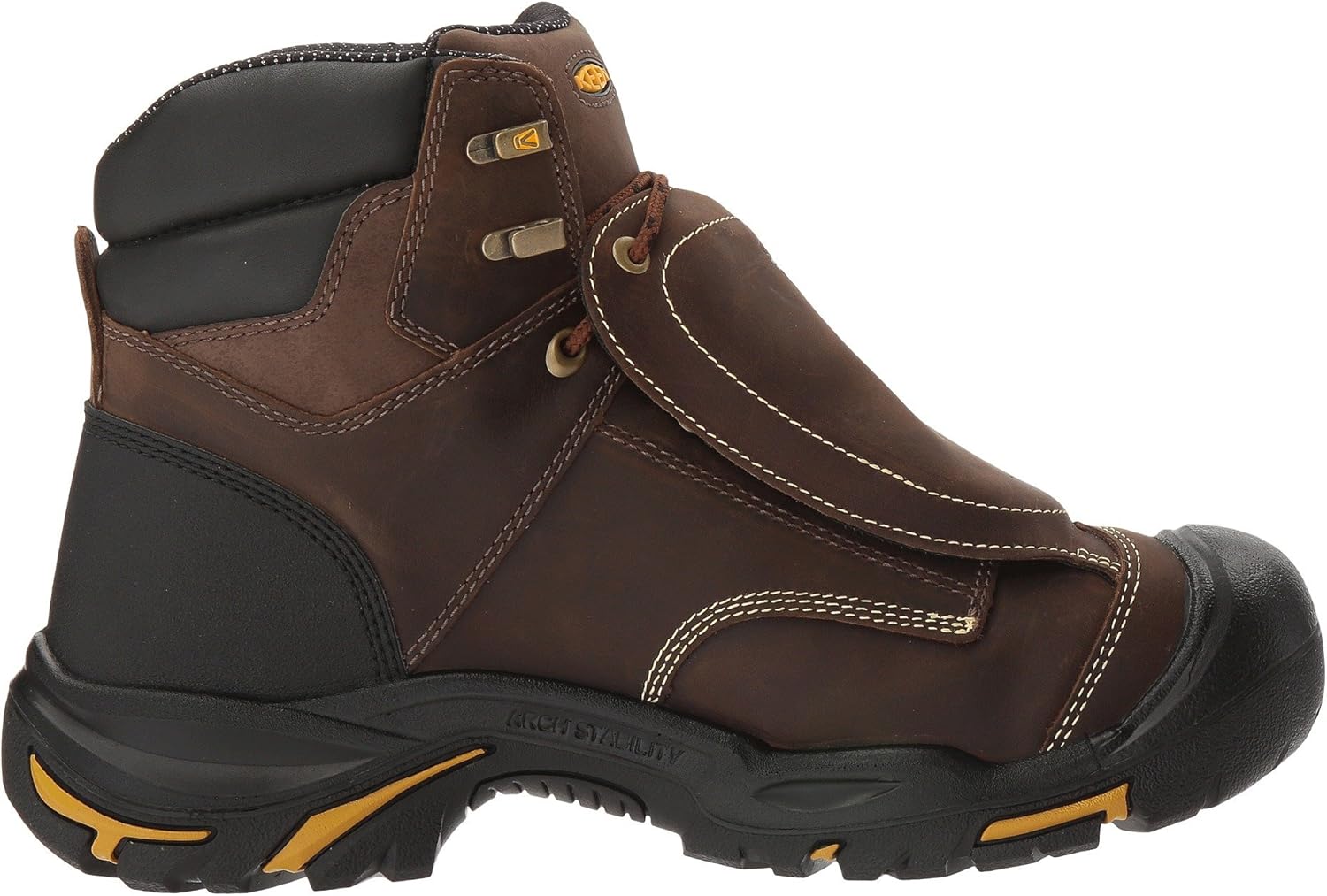 KEEN Utility Botas de trabajo MT Vernon de 6 pulgadas con punta de acero para hombre