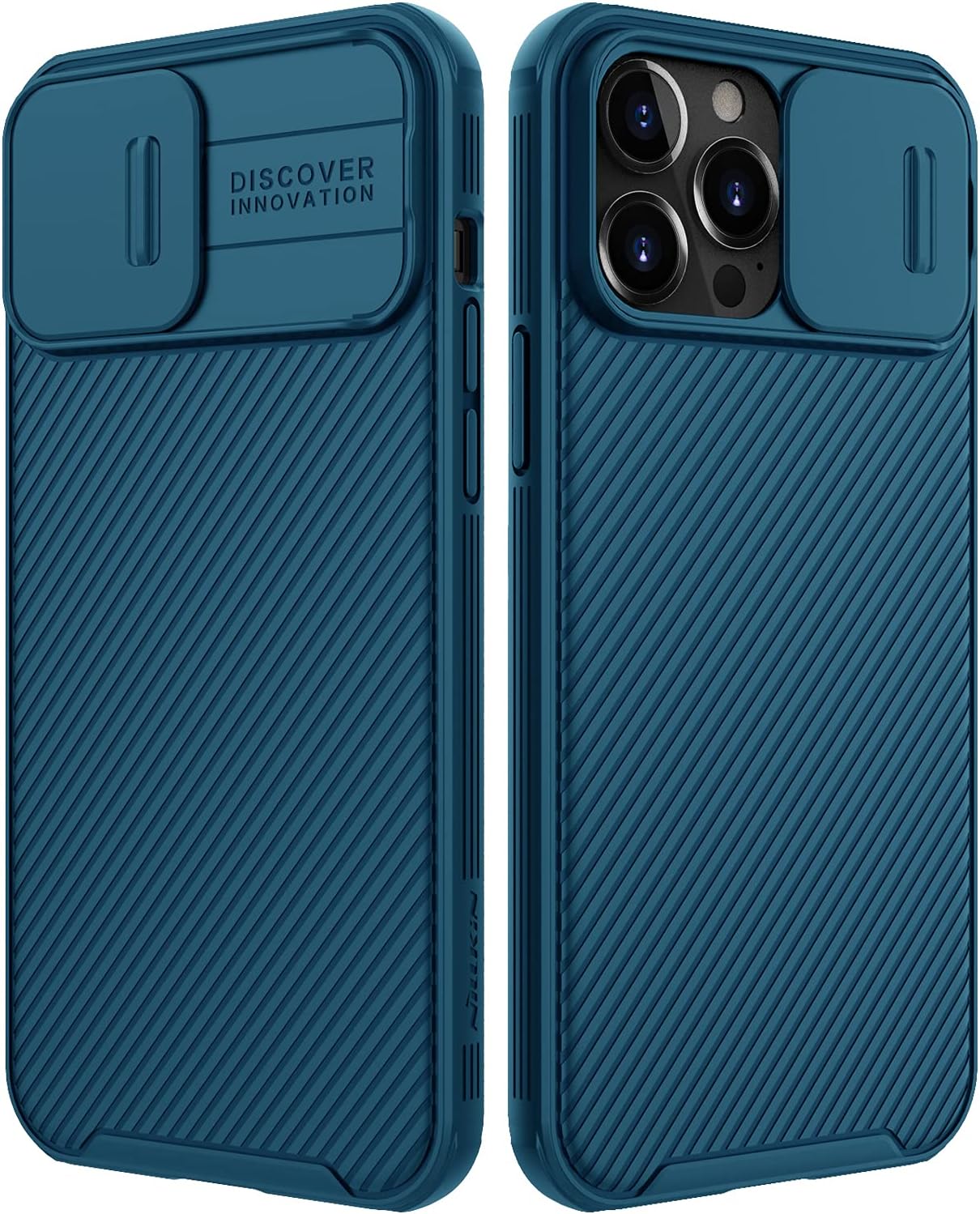 Nillkin Funda para iPhone 13 Pro Max – Funda CamShield Pro con funda para cámara, ajuste delgado, ultrafina, a prueba de golpes, con protección