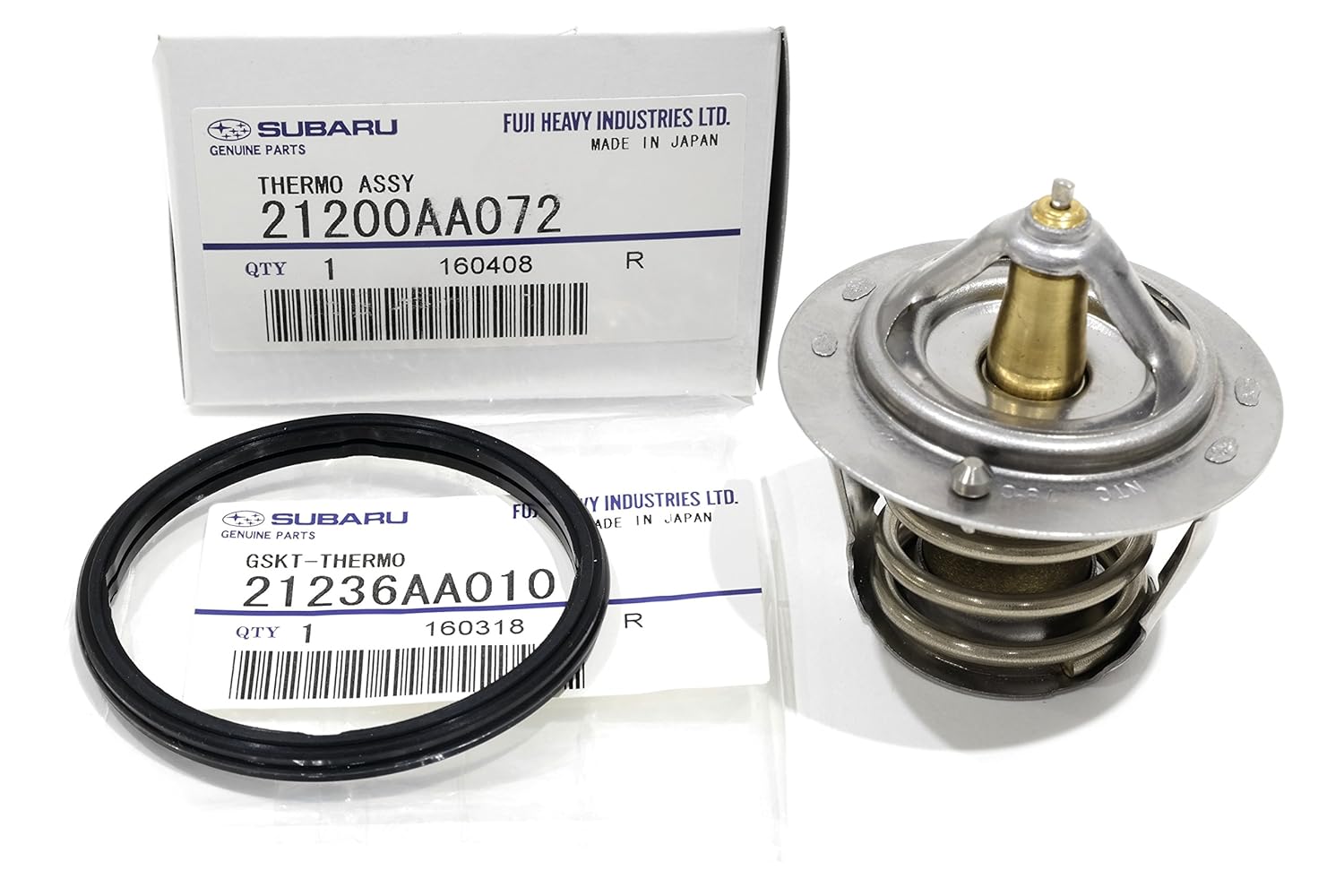Subaru Termostato & Junta SET 78C Legacy Outback Impreza Forester Baja OEM NUEVO