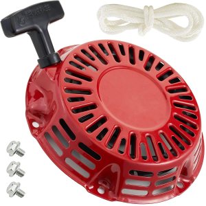 BlueStars Arrancador de retroceso GX160 con cuerda de tracción – para Honda GX120 GX160 GX200 Arrancador de tracción (patas de varilla de acero) BlueStars Arrancador de retroceso GX160 con cuerda de tracción – para Honda GX120 GX160 GX200 Arrancador de tracción (patas de varilla de acero)