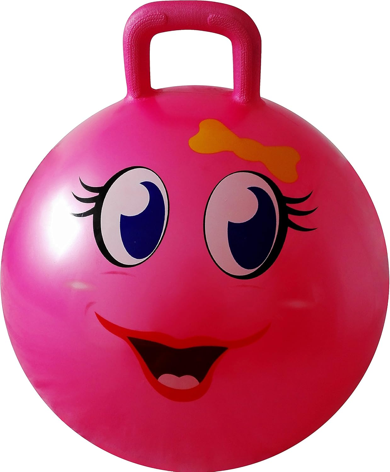 AppleRound Hippity Hoppity – Pelota de salto con bomba de bola, bola inflable con mango, 20 pulgadas de diámetro para edades de 7 a 9 años, gorila
