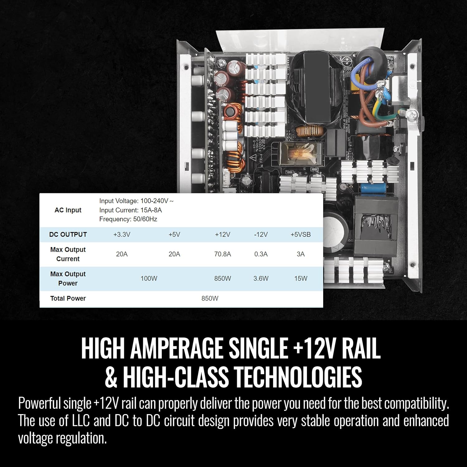 Thermaltake Toughpower PF3 ATX 3.0 850W 80+ Platinum Full Modular SLICrossfire Ready Fuente de alimentación conector PCIe 5.0 12VHPWR incluido 10