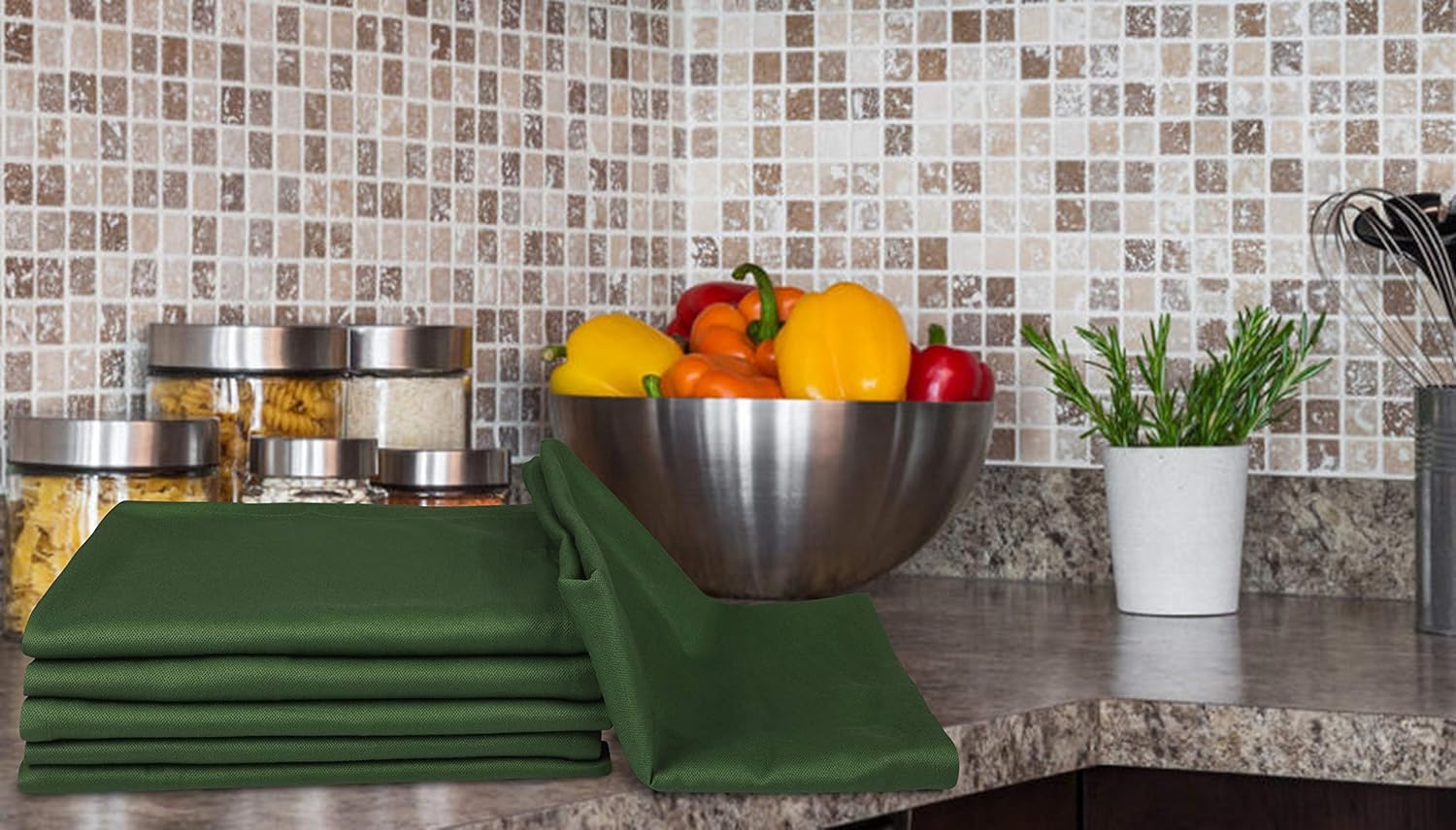 Toallas de cocina, Verde