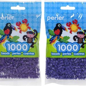 Perler Bolsa de cuentas 1000, paquete de uva e iris (paquete de 2) Perler Bolsa de cuentas 1000, paquete de uva e iris (paquete de 2)