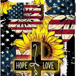 Funda para iPhone 14 Pro Max Sunflowers Faith Hope Love Jesus Cross Christian Funda para iPhone 14 Pro Max Sunflowers Faith Hope Love Jesus Cross Christian