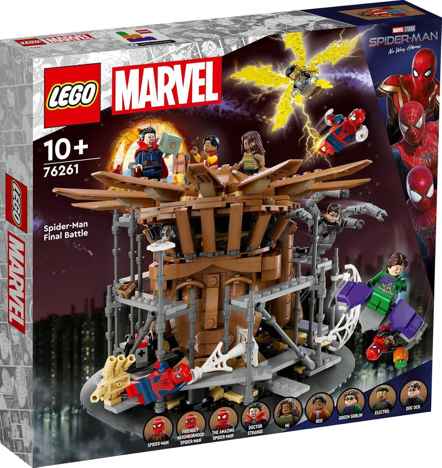Lego Set of 2 76261 Spider-Mans Large Showdown & 30443 Spider-Mans Bridge Duel
