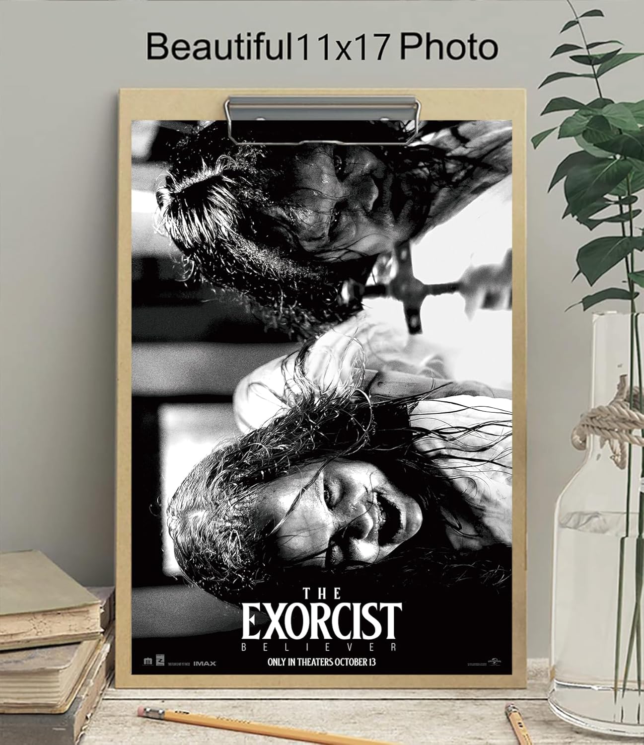 Kerry dober horror The Exorcist Believer Movie Poster Cool Wall Decor Art Print Posters for Room Aesthetic – Matte canvas Poster Frameless Gift 11 x