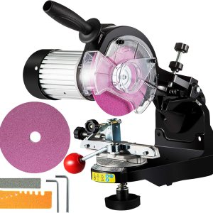 VEVOR Afilador eléctrico de motosierra de 230 W, amoladora de cadena de 3000 RPM, amoladora de cadena de sierra con muelas abrasivas de 18 y 316 VEVOR Afilador eléctrico de motosierra de 230 W, amoladora de cadena de 3000 RPM, amoladora de cadena de sierra con muelas abrasivas de 18 y 316