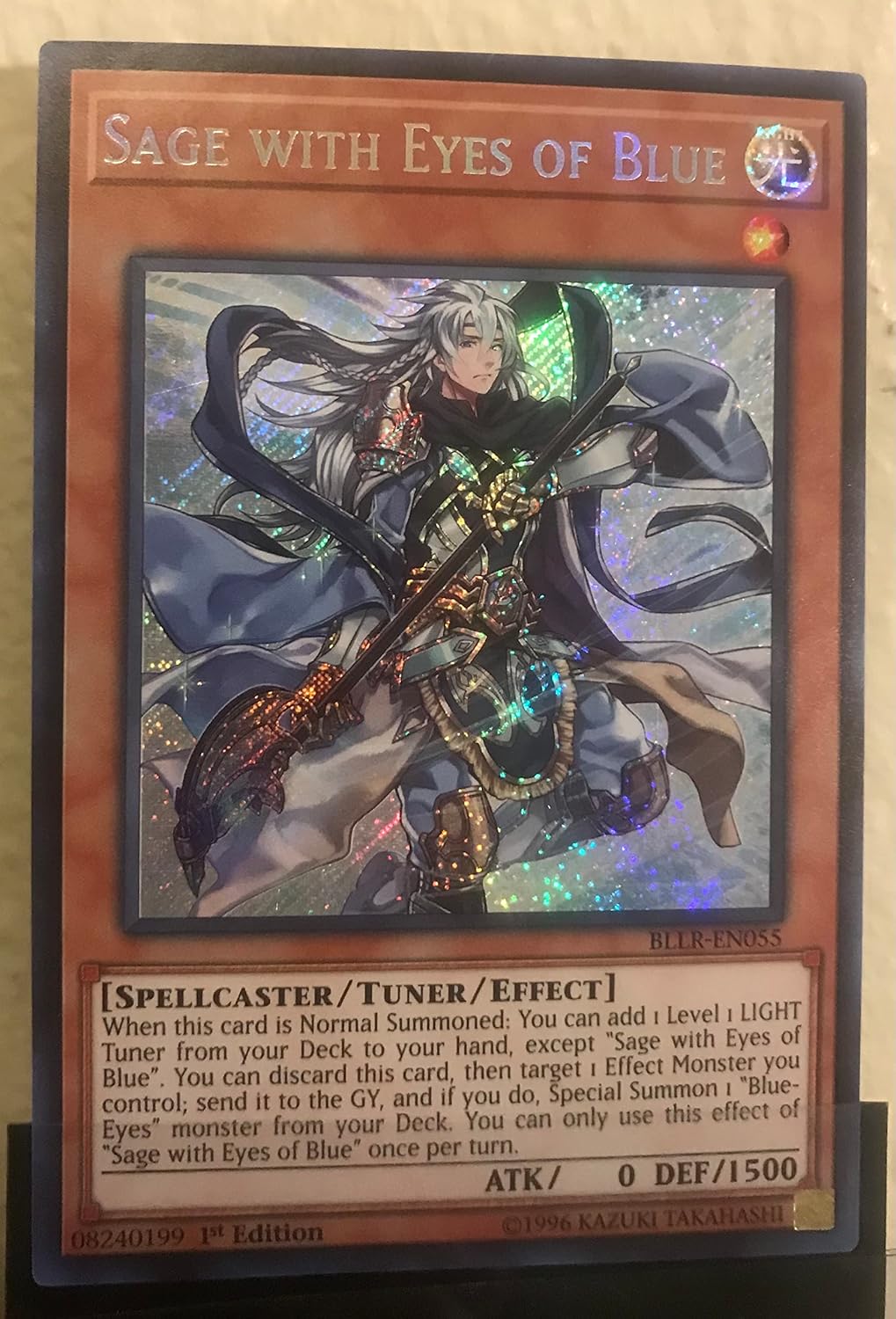 Sage with Eyes of Blue – BLLR-EN055 – Battles of Legend Light’s Revenge – Secret Rare – 1 edición