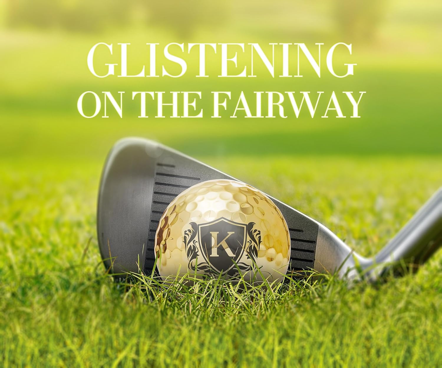 CybGene Regalos de golf únicos para hombres, pelotas de golf de colores personalizadas, accesorios geniales para golfistas, amantes del golf, para