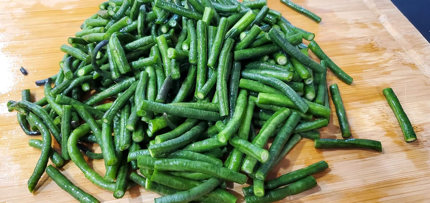 Yard – Semillas de frijol largo, más de 85 semillas, semillas de frijoles largos asiáticos, semillas de frijoles de espárragos, Phaseolus vulgaris,