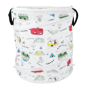 Orangutize Bote de basura plegable, portátil, para campamento, 19 x 20 pulgadas, cubo de basura desplegable para campamento, caravana y mucho más Orangutize Bote de basura plegable, portátil, para campamento, 19 x 20 pulgadas, cubo de basura desplegable para campamento, caravana y mucho más