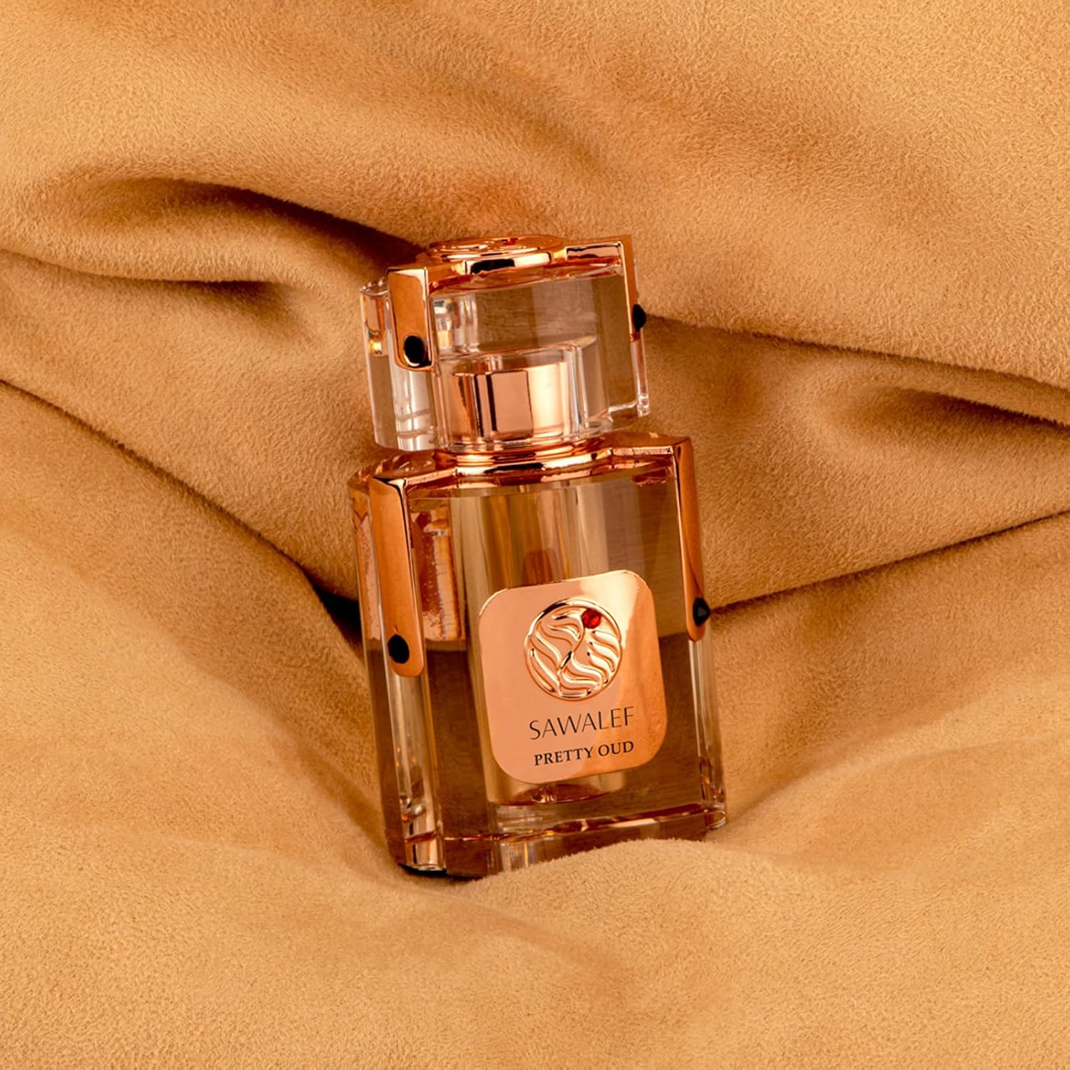 Sawalef Pretty Oud by Swiss Arabian – Lujoso y cautivador elixir de perfume con aroma aromático, notas dulces y sensuales de piña, geranio, pachulí,