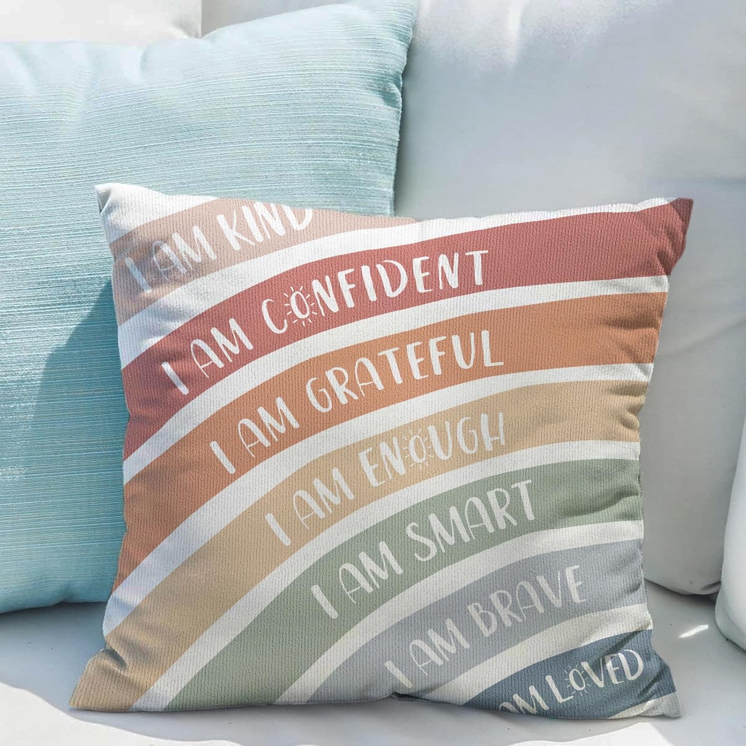 Fundas de almohada bohemias para decoración de esquina de lectura, centro de libros, decoración de esquina para el hogar, dormitorio, sala de
