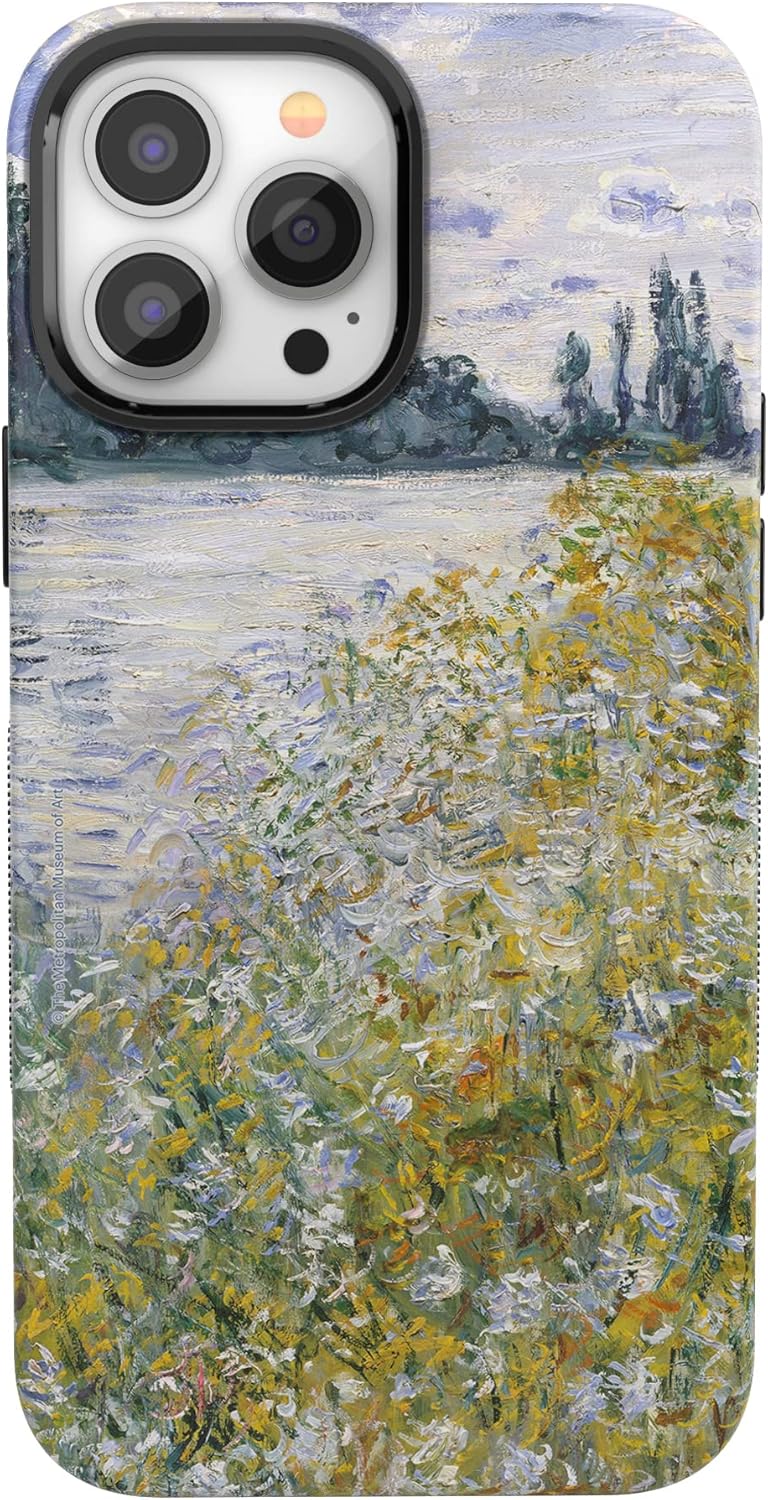 Casely Funda para iPhone 13 Pro Max  Île aux Fleurs  The Met Museum  Compatible con MagSafe