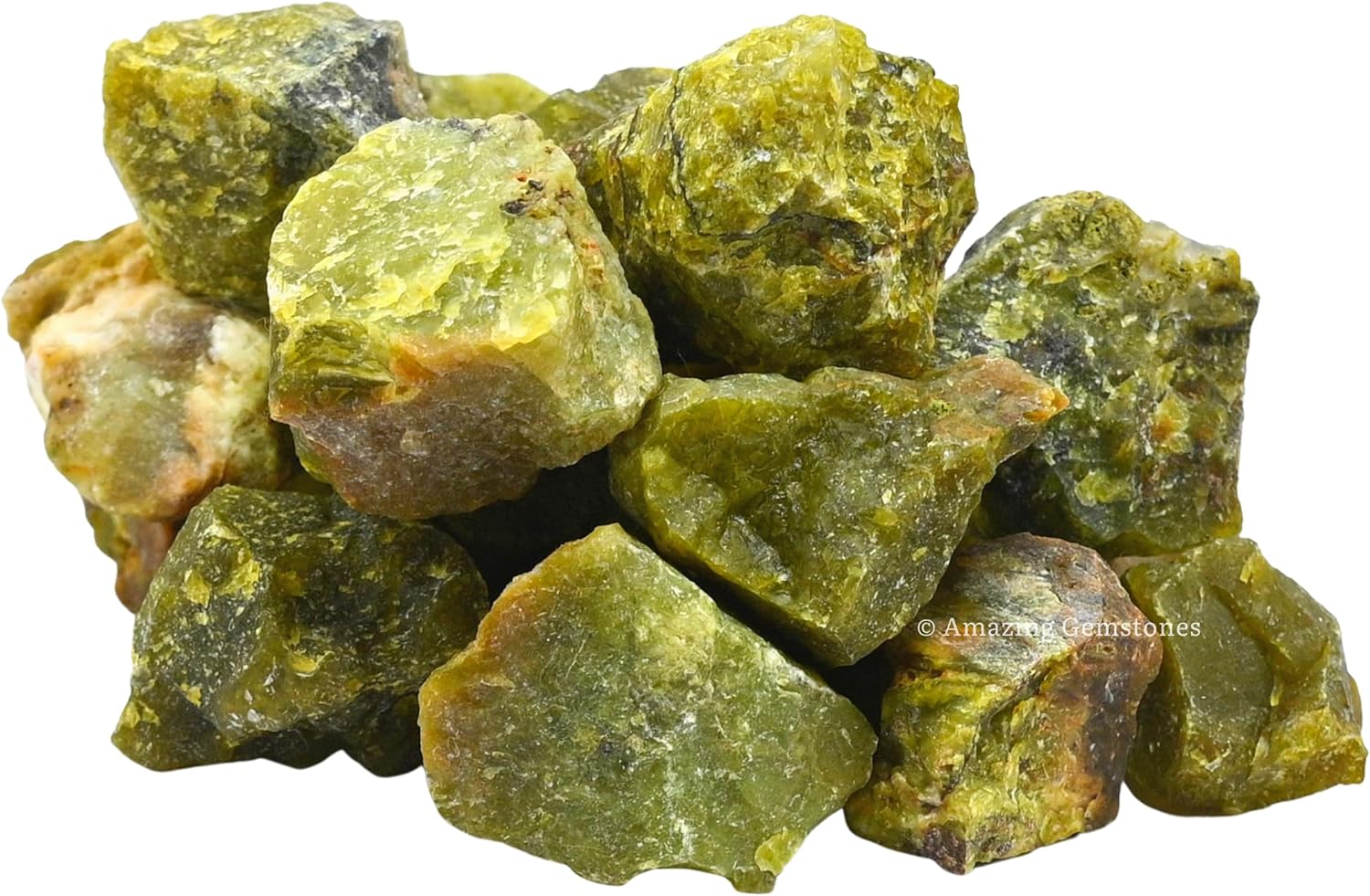 2 piezas de cristales crudos de ópalo verde y piedras curativas, rocas naturales para rodar y hacer tú mismo, piedras y cristales crudos