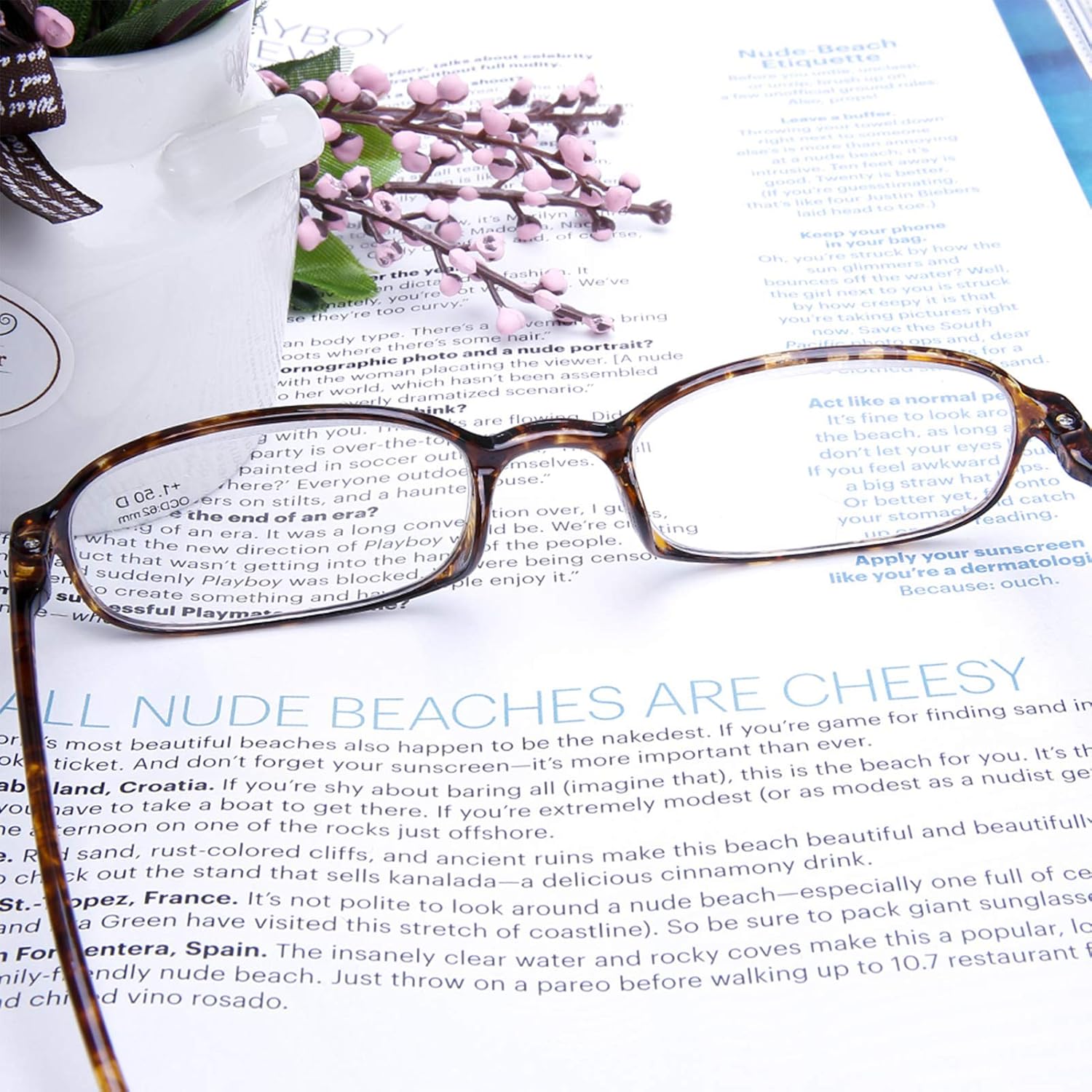 Lentes de lectura para computadora con bloqueo de luz azul, ligeras, para mujeres y hombres.