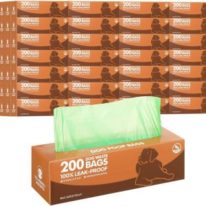 50 rollos de bolsas de basura para perros, 10000 unidades, bolsas de basura para perros, a prueba de fugas, bolsas de plástico gruesas para el 50 rollos de bolsas de basura para perros, 10000 unidades, bolsas de basura para perros, a prueba de fugas, bolsas de plástico gruesas para el