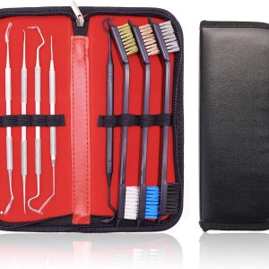 Juego de cepillos de limpieza de pistola Juego de púas de latón cobre acero nylon acero inoxidable Ploymer Pick Set cepillos de cerdas Juego de cepillos de limpieza de pistola Juego de púas de latón cobre acero nylon acero inoxidable Ploymer Pick Set cepillos de cerdas