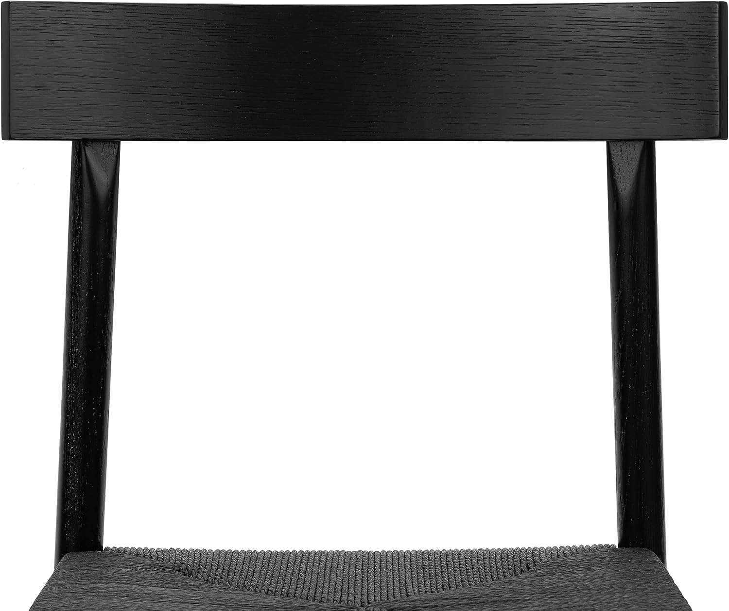 POLY & BARK Hamm Silla de comedor, color negro