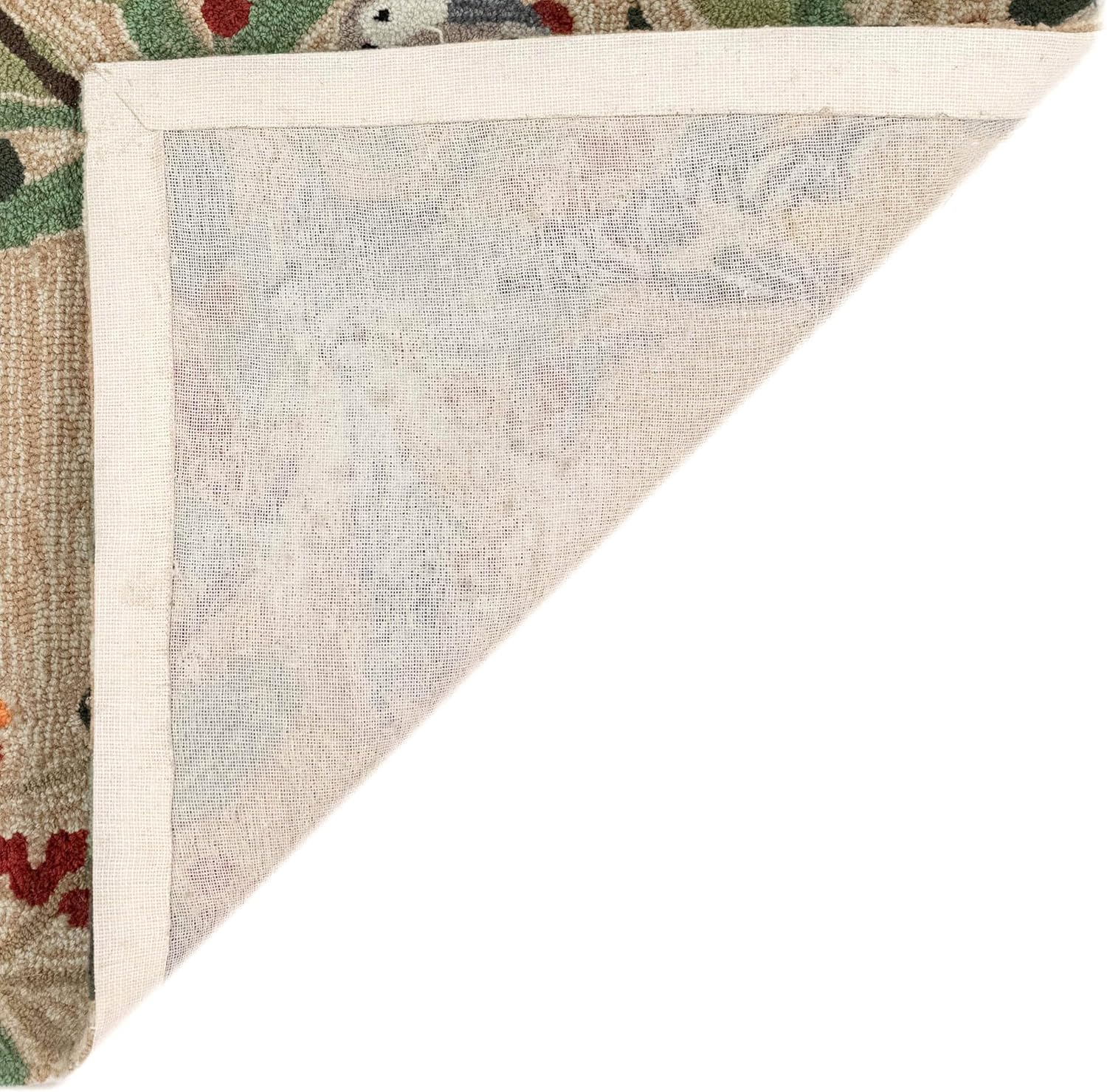 Liora Manne FrontPorch – Alfombra para interiores y exteriores, diseño novedoso, enganchada a mano, resistente a la intemperie, estabilizada a los