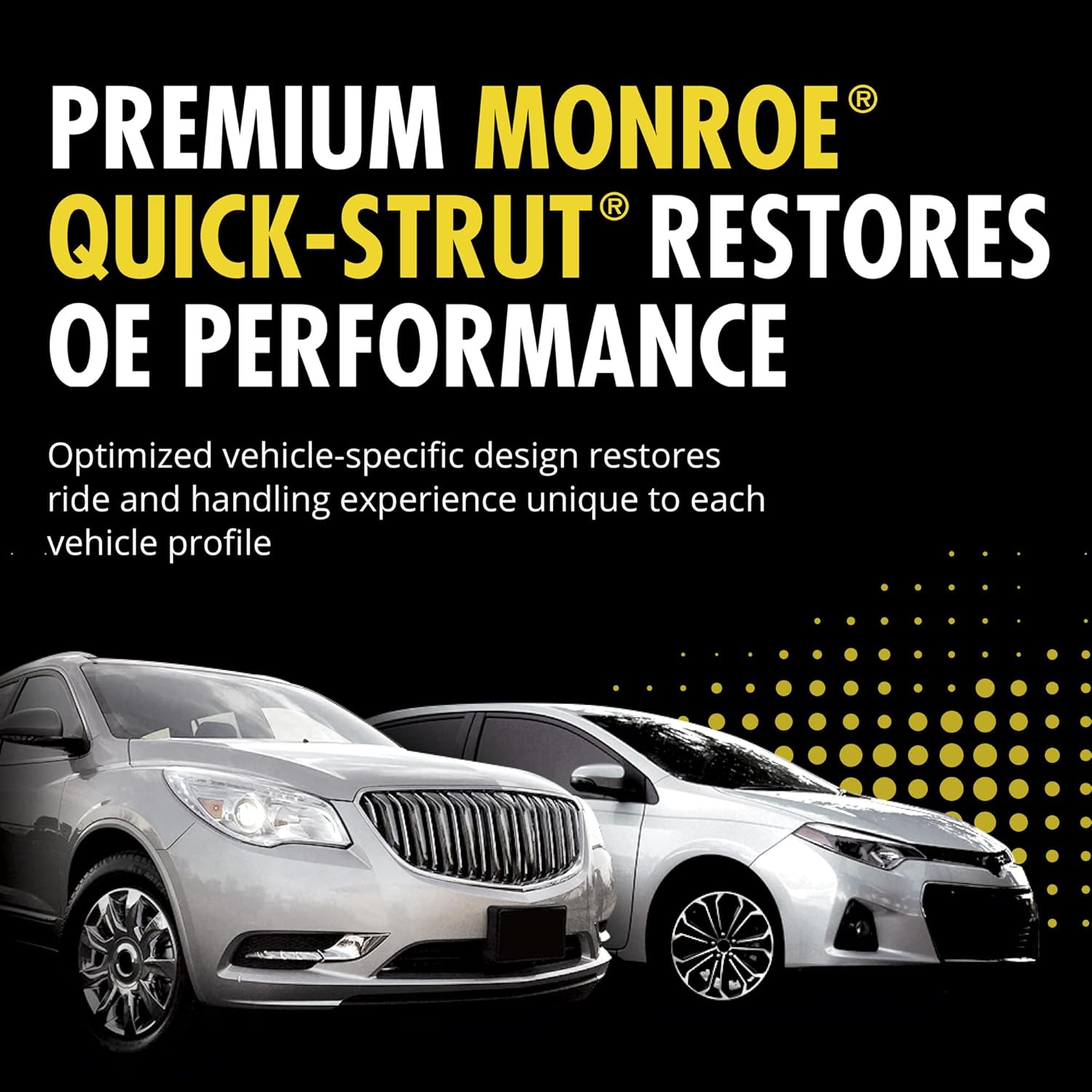 Monroe Quick-Strut 172722 – Conjunto de amortiguador y muelle helicoidal para Hyundai Tucson