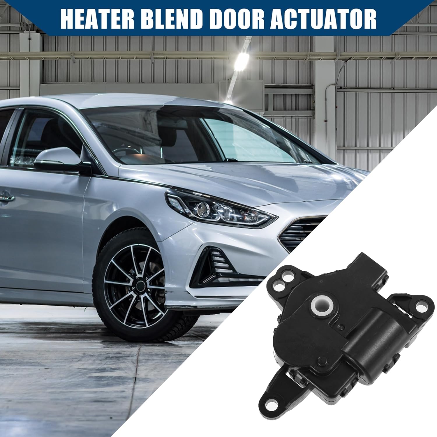 No.971573SAA0 – Actuador de puerta de mezcla de calentador HVAC para Kia Optima Forte CadenzaFrenteAC Calentador Mezcla de Actuador de Puerta
