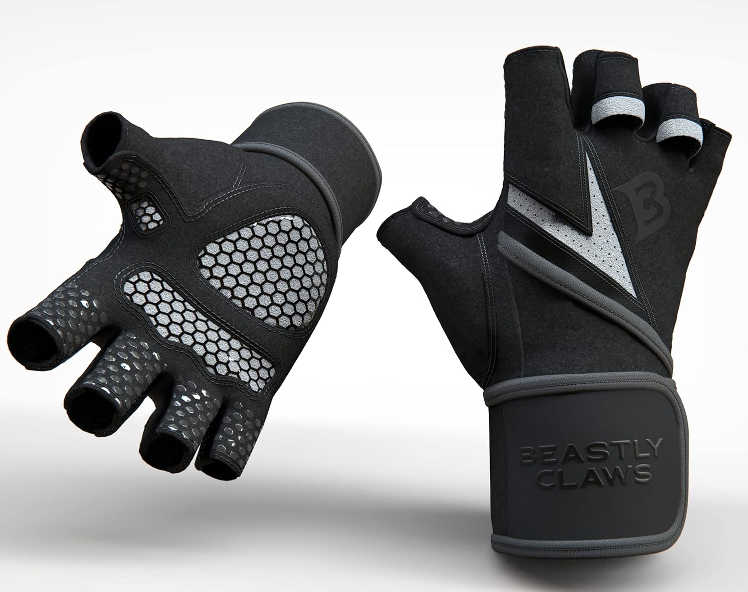No-Rip Workout Gloves for Men&Women, Weight Lifting Gloves for Men&Women with Wrist Support, Extra Grip, Full Palm Protection for Weight Lifting