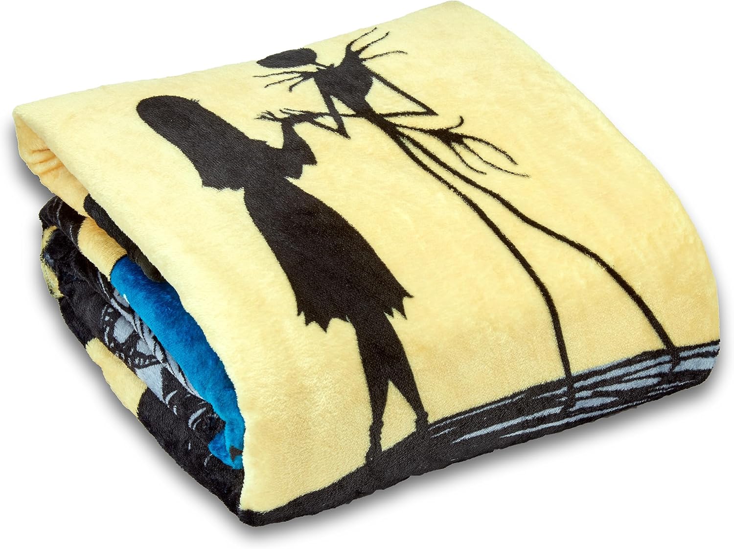 Northwest Nightmare Before Christmas – Manta Sherpa de seda al tacto, 60 x 80 pulgadas, noche estrellada