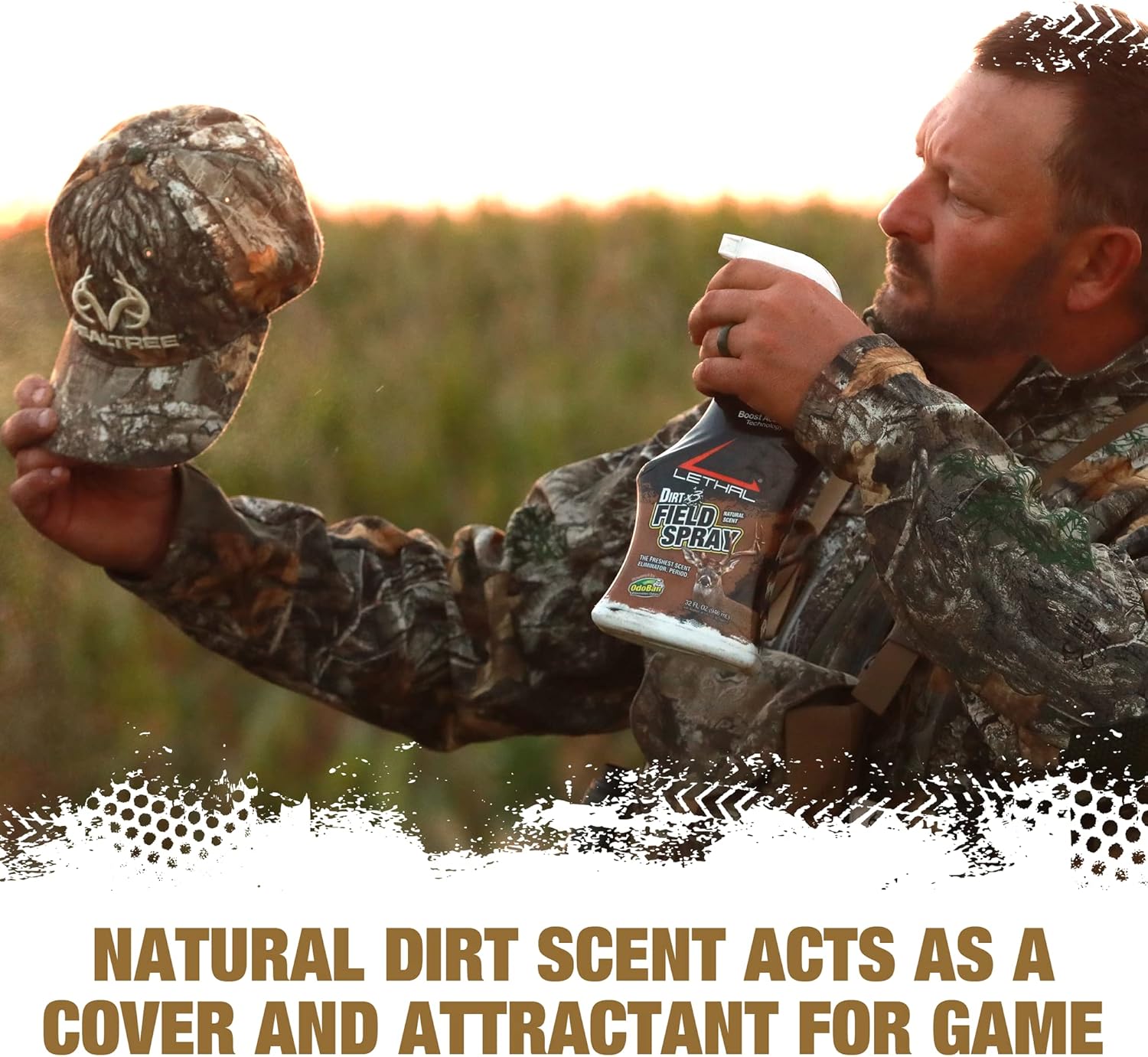 Lethal Original Field Spray with Human Scent Eliminating Agent for Hunting Clothes