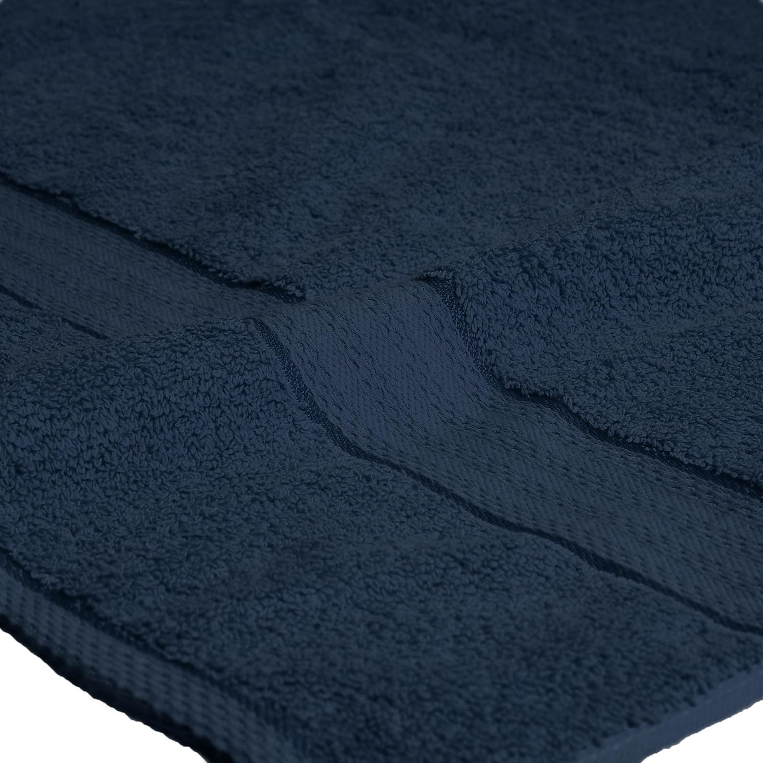 GLAMBURG Juego de toallas prémium de 8 piezas de 700 GSM, contiene 2 toallas de baño de 30 x 54 pulgadas, 2 toallas de mano de 16 x 28 pulgadas, 4