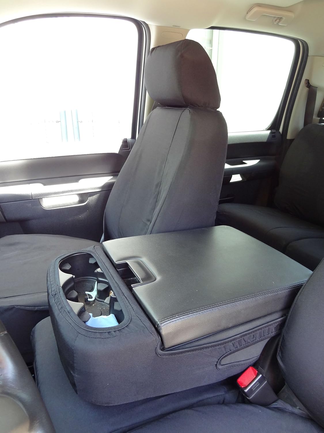 Durafit Covers, fundas para auto, compatible con 2010-2013 Chevy Silverado & GMC Sierra, para asientos delanteros, a prueba de agua, pude elegir
