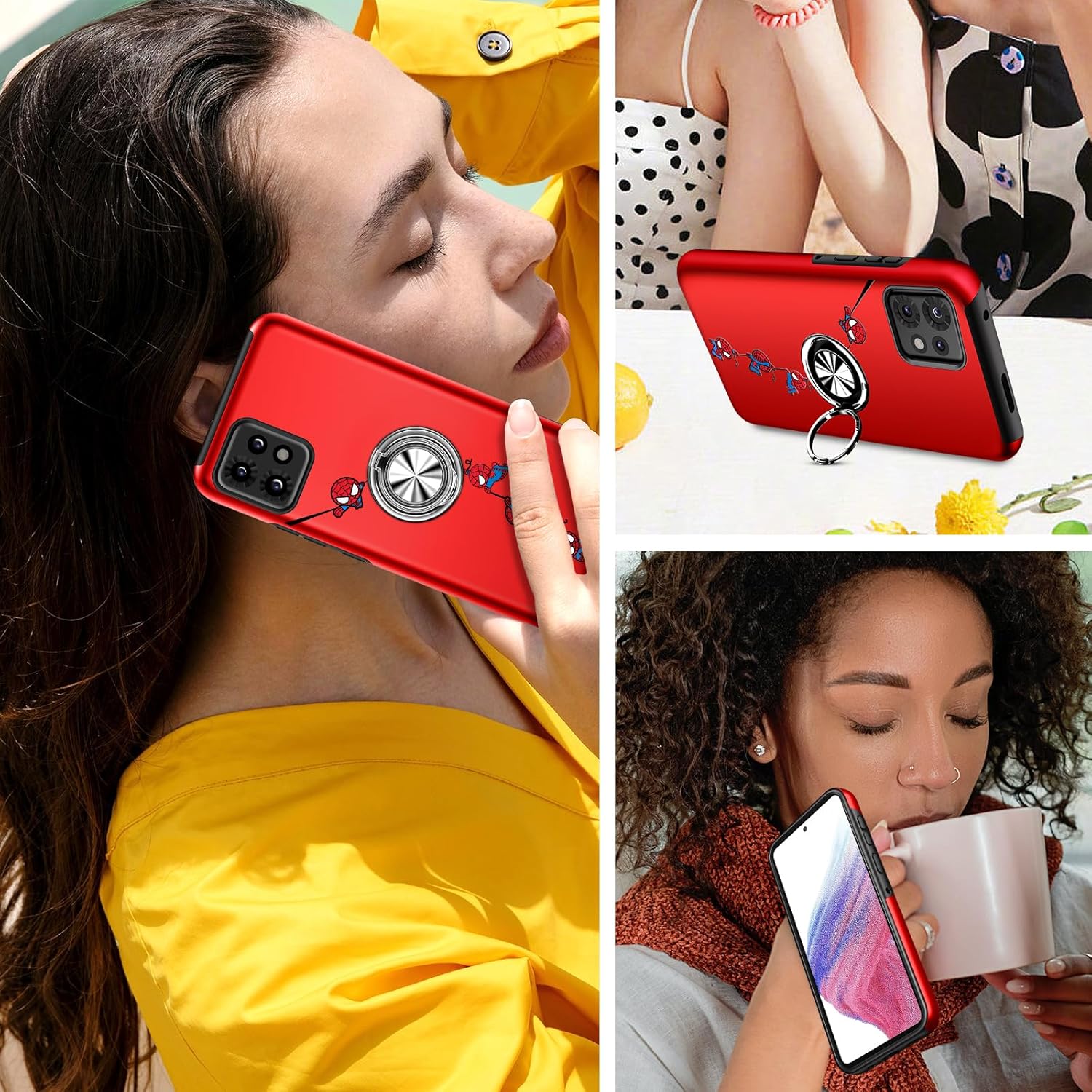 Joyleop Funda para Motorola Edge 40 ProEdge Plus 2023, bonita funda de teléfono con estampado divertido de dibujos animados para niños, niñas, niños