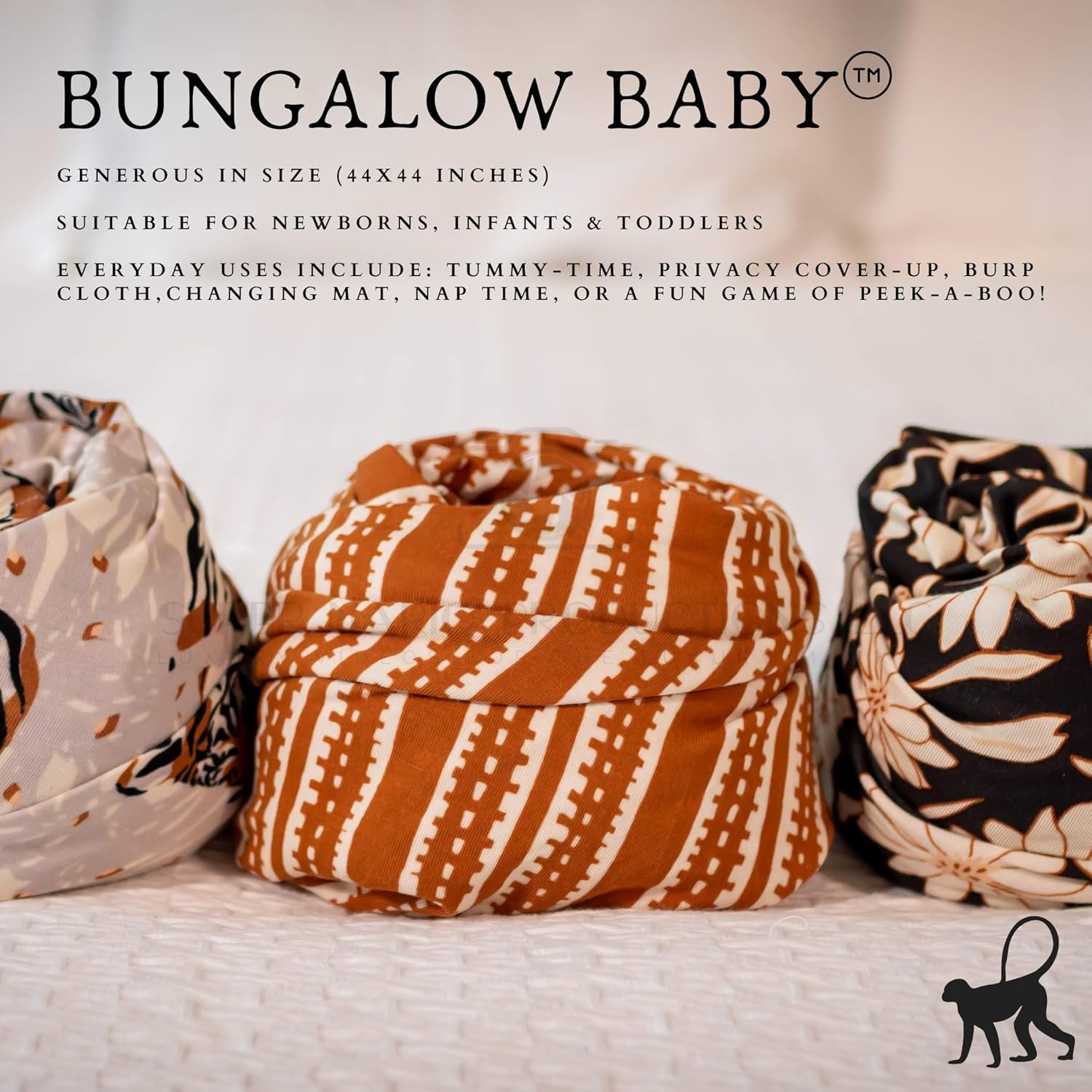 Juego de manta y gorro de viscosa de bambú de primera calidad, para bebé, niño, niña, unisex, para recién nacido, envoltura para bebé, manta de