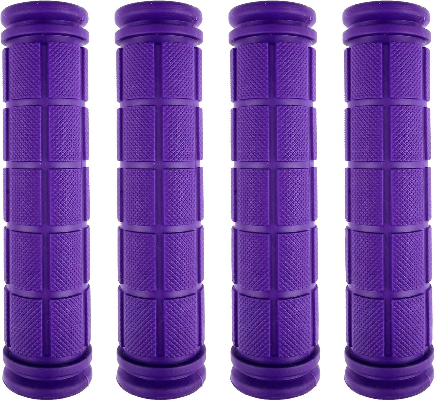 2 pares de empuñaduras para manillar de bicicleta para bicicletas